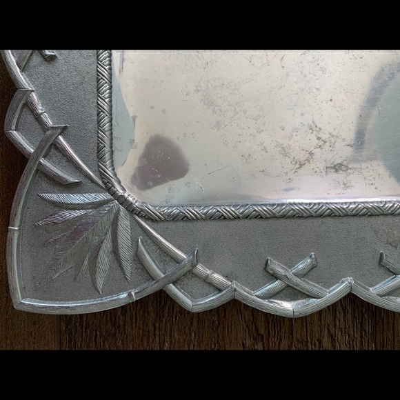 Lenox  Decorative Silver color Square Tray - Picture 5 of 7